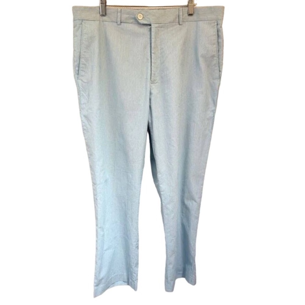 Men’s Alan Flusser seersucker pants